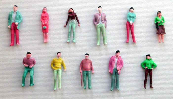 Painted Race Spectators (50)