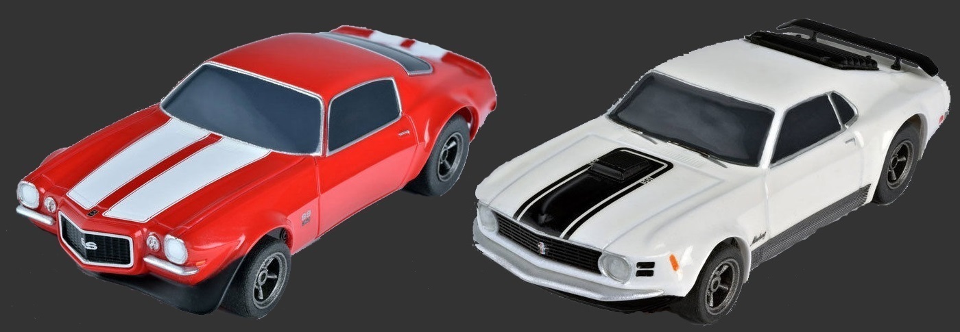 2018 Tomy AFX Mustang & Camaro Pony Cars