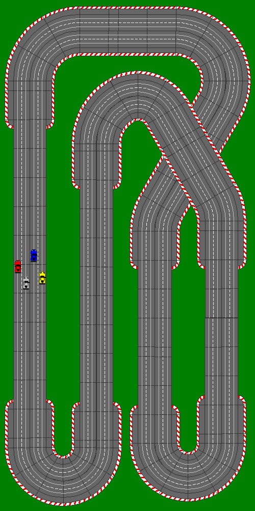 Carrera 1:24 Raceway - 10x20 Feet