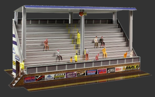 Photo-Real - Modern Bleachers