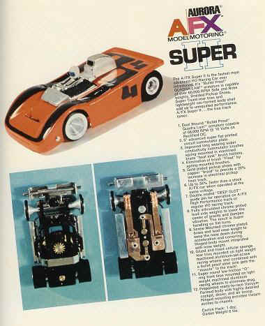 HO Slot Car Racing Aurora AFX Super II