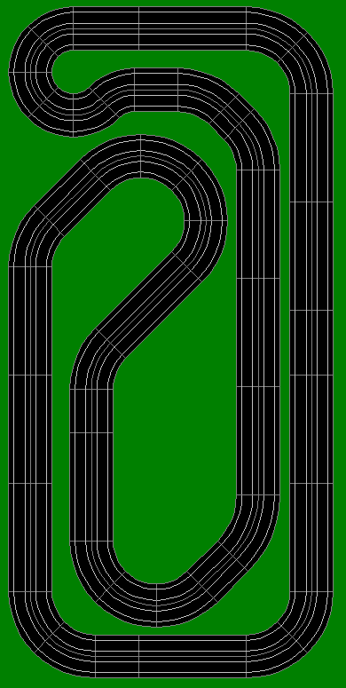 4x 8 Ravinia 35 Tomy AFX Raceway