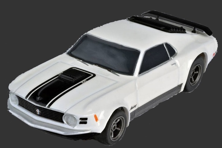 Tomy AFX Mustang Mach - White - MGP