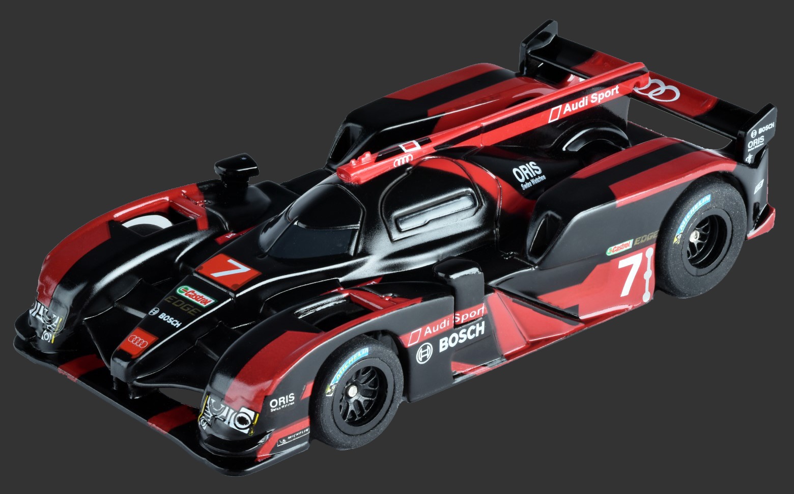 Tomy AFX Audi R18 - Black #7 - MGP